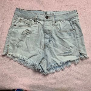 Jean shorts